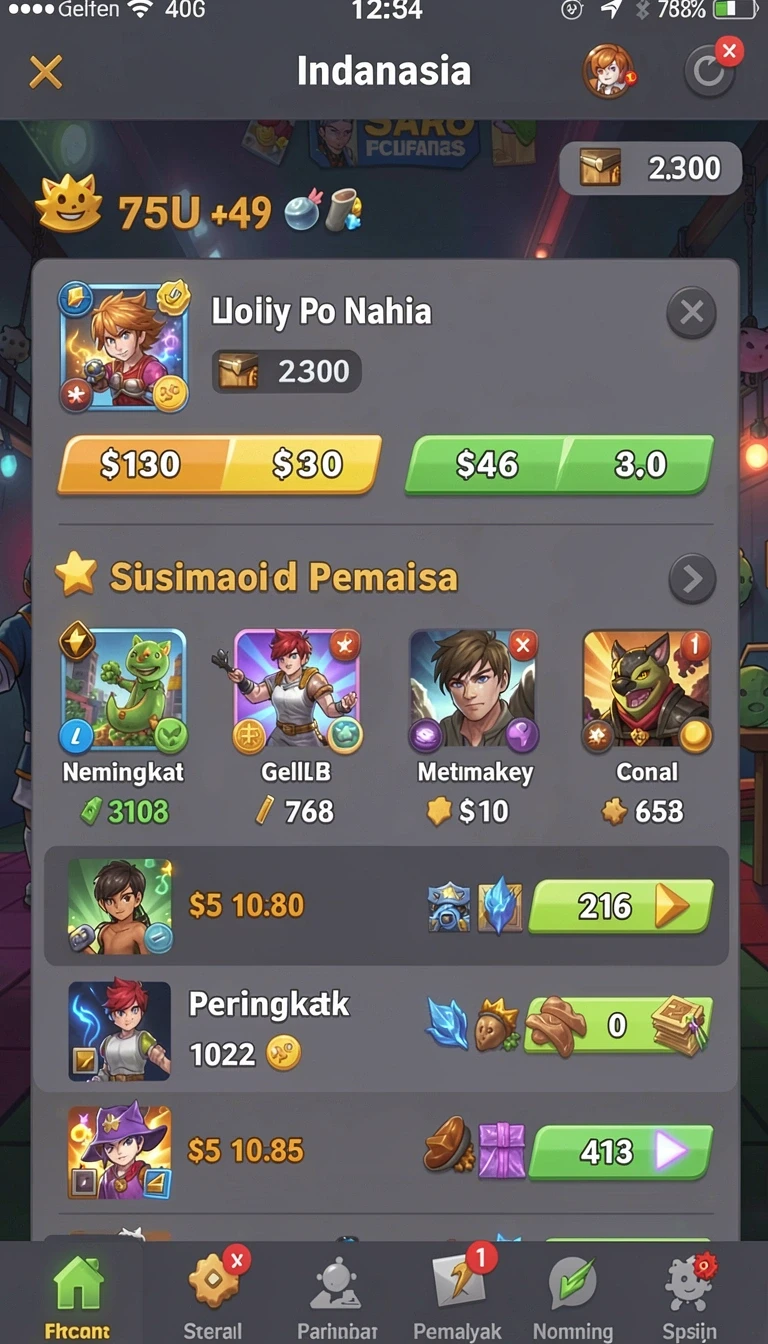 Beragam pilihan permainan menarik dalam aplikasi Review Aplikasi a777game.