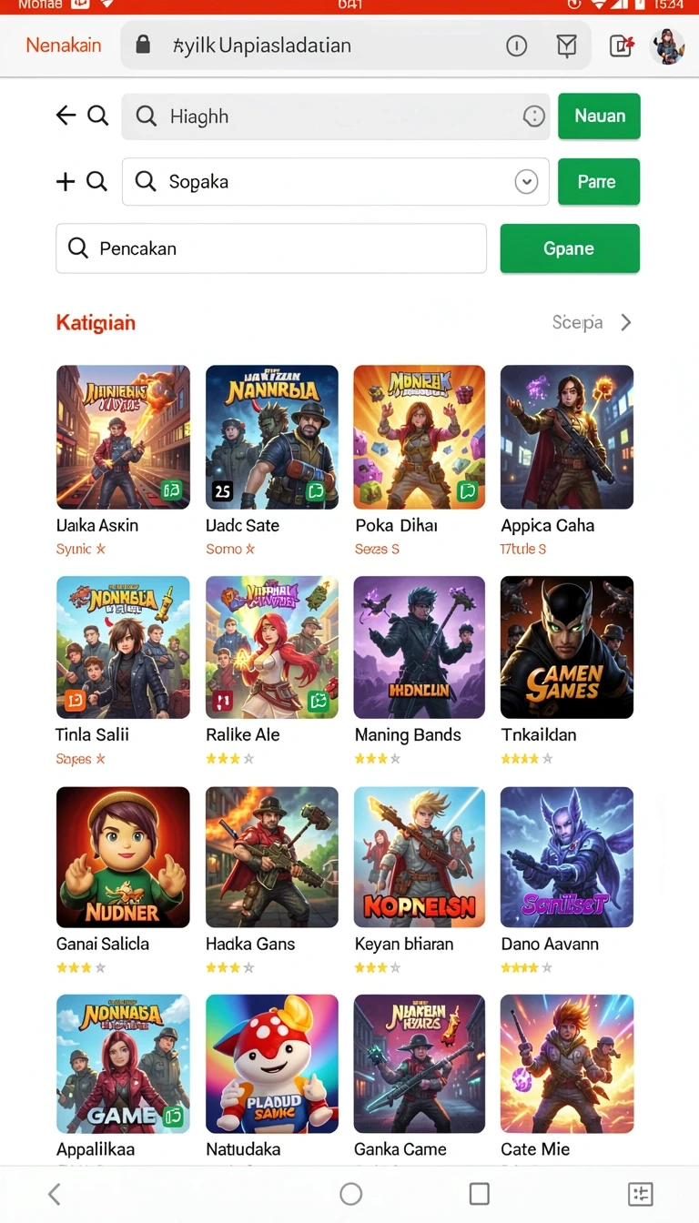 Beragam pilihan permainan menarik dalam aplikasi Review Aplikasi dasi4d.